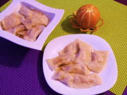 Pierogi z serem i skórką pomarańczową