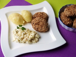 Kotleciki mielone z boczniakami