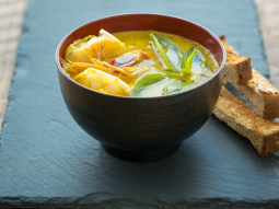 Tajska zupa z bok choy