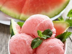Sorbet arbuzowo bazyliowy
