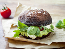 Grzybowy burger portobello