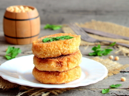 Burgery ziemniaczano - ziołowe z tofu