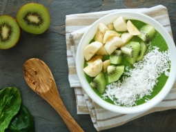 Zielone smoothie bowl