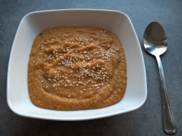 Krem z marchewki i czerwonej soczewicy