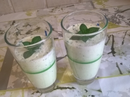 Koktajl melonowy z miętą