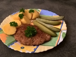Schabowe w panierce z parmezanem i tymiankiem