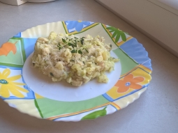 Chrzanowe risotto z kurczakiem i świeżym tymiankiem