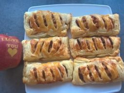Ciastka francuskie z jabłkami i cynamonem