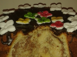Babka duo w polewie czekoladowej