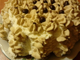 Śmietankowa babka mocca
