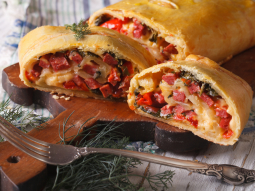 Calzone z ciasta francuskiego