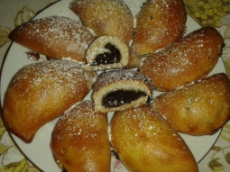 Ciasteczka drożdżowe z makiem