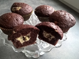 Kakaowe muffinki z mascarpone