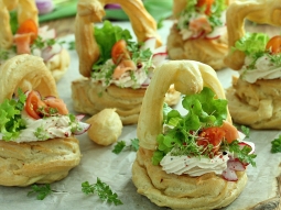 koszyczki ptysiowe