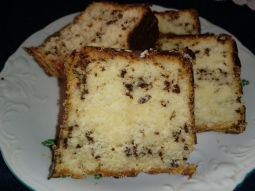 Babka stracciatella w polewie czekoladowej