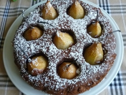 Ciasto z gruszkami