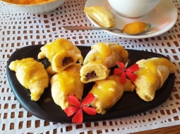 rogale dyniowe z nutellą