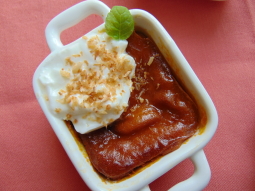 Pudding dyniowy.