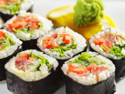Wegetariańskie Maki Sushi