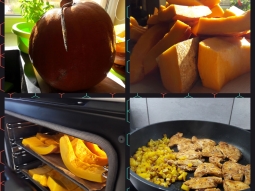 Kurczak curry z dynią