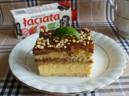 Ciasto z dynią na krakersach