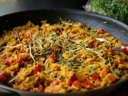 Risotto dyniowe na oleju rzepakowym