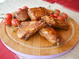 Żeberka pieczone