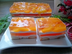 Ciasto brzoskwinka