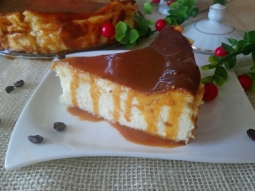 Sernik z solonym karmelem