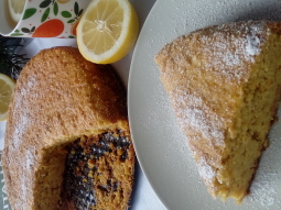Cytrynowa babka z ciecierzycy