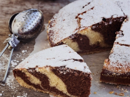 Babka czarno-biała