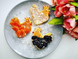 Amerykańskie pancakes Koguciki