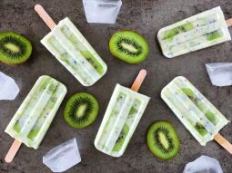 Lody kokosowe z kiwi
