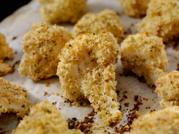 Kalafior pieczony w parmezanowej panierce