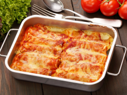 Cannelloni z szynką i ricottą
