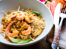 Pad thai z krewetkami