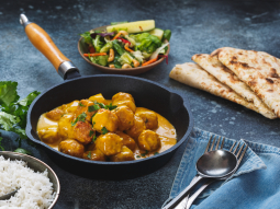 Klopsiki w sosie curry