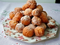 Cytrynowe pączki serowe
