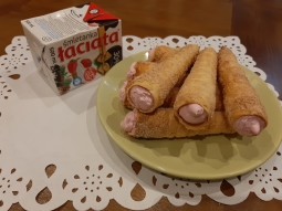 Pyszne rurki z kremem