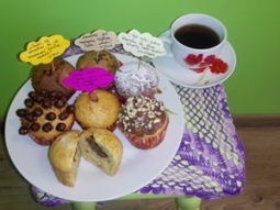 Kolorowe muffinki