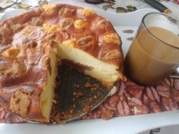 Sernik na kruchym spodzie