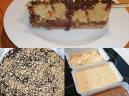 Sernik a'la Snickers