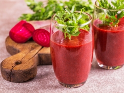 Smoothie porzeczkowo - buraczkowe