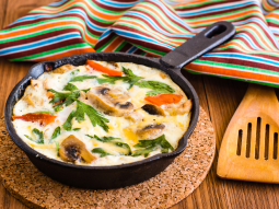 Grzybowy omlet