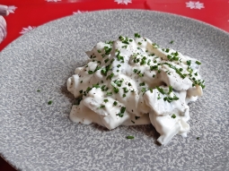 Śledzie w sosie czosnkowym