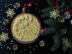 Tarta – świąteczny sernik z mascarpone o smaku chałwy