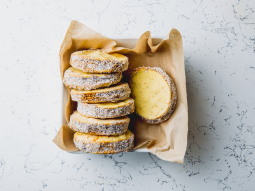 Alfajores - kajmakowe ciasteczka