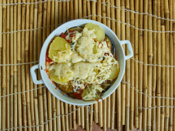 Tombet, caponata z Majorki