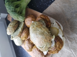 lekkie zielone burgery