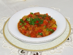 Bigos z cukinii